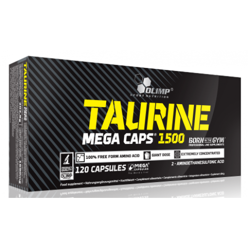 Taurine 1500 mega caps, 120 caps