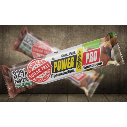 PROTEIN BAR 32% с цельным орехом без сахара, 60г