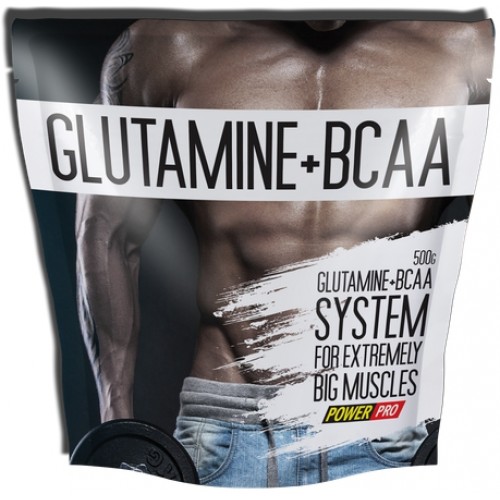 GLUTAMINE + BCAA, 500g