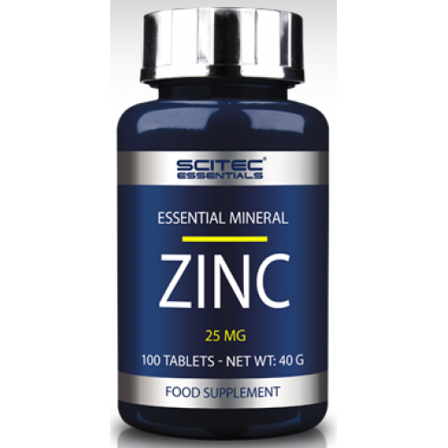 Zinc (25 mg), 100 tabs
