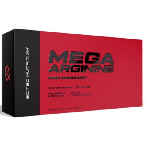 Mega Arginine, 120 caps