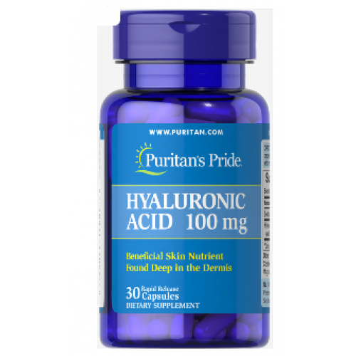 Hyaluronic Acid 100 mg, 30 caps