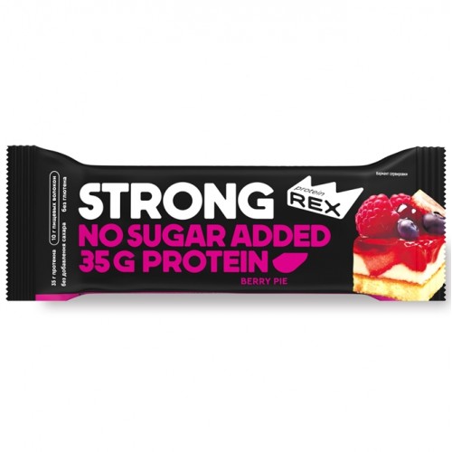 Протеиновый батончик STRONG, 100г  (Ягодный)