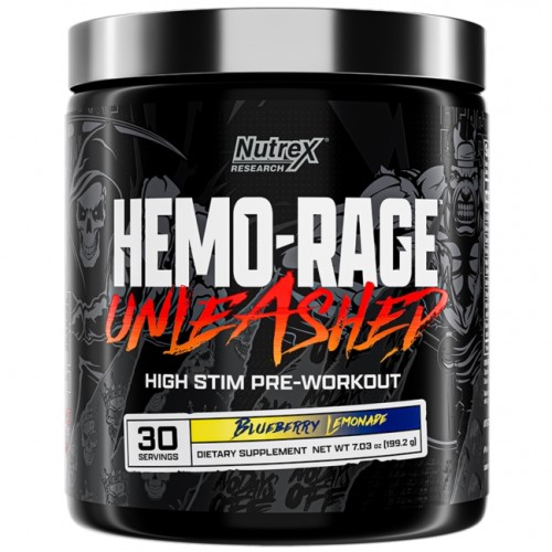 Hemo-Rage Unleashed, 30 serv (Голубика-Лимонад)