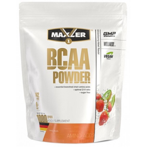 BCAA Powder EU, 1000g (Strawberry Kiwi)