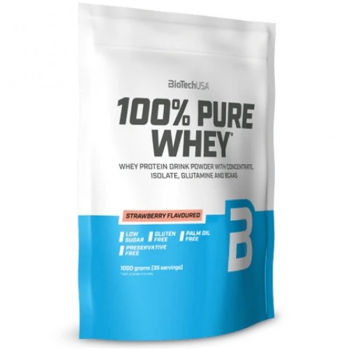 100% Pure Whey, 1000g (Клубника)