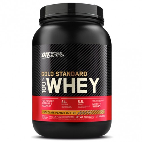 100% Whey Gold Standard, 907g (Chocolate Peanut Butter)