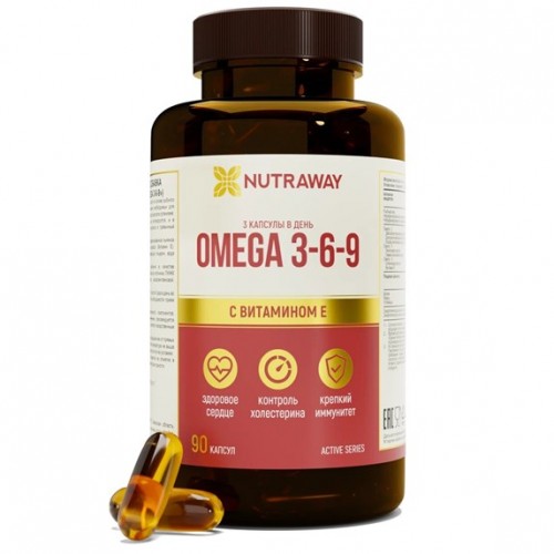Omega 3-6-9, 90 softgels