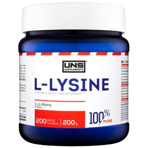 100% Pure L-LYSINE, 200g