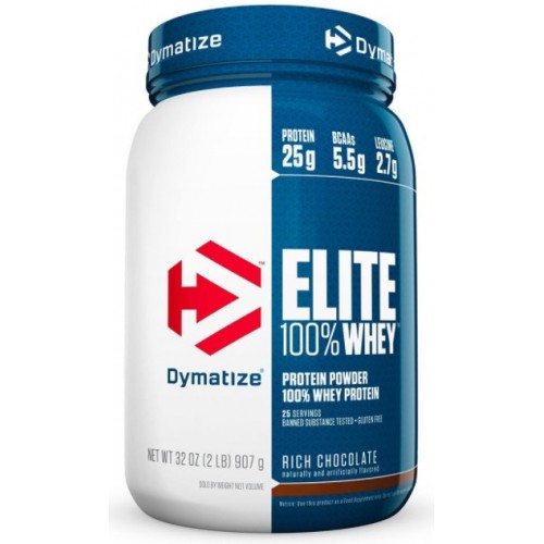 Elite 100% Whey, 907g (Rich Chocolate)