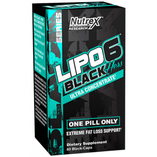 LIPO-6 Black Hers Ultra Concentrate, 60 Black-Caps