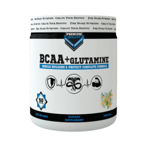 BCAA + GLUTAMINE 500 gr.