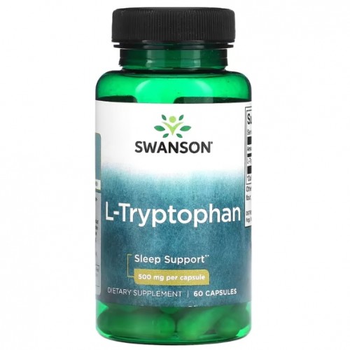 L-Tryptophan 500, 60 caps