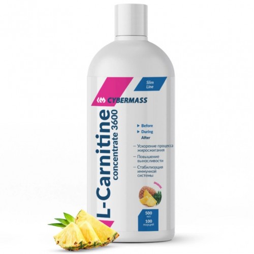 L-Carnitine liquid, 500ml (Ананас)