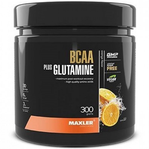 BCAA+Glutamine, 300g (Апельсин)