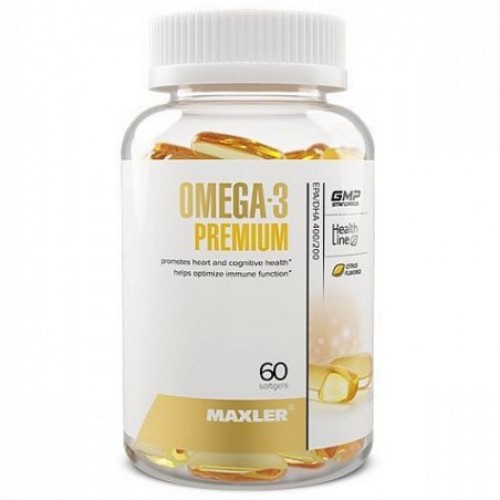 Omega-3 Premium 65%, 60 softgels
