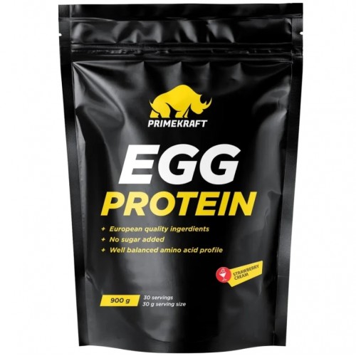 EGG (Яичный) Protein, 900g (Клубника)