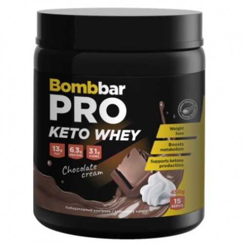 KETO Whey Pro, 450g (Шоколад)