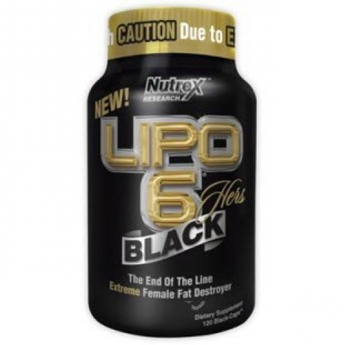 Lipo-6 Black Hers, 120 Multi-Phase Capsules