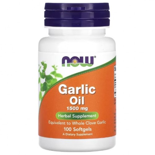 Garlic Oil 1500, 100 softgels