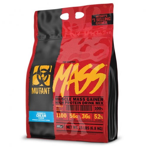 Mutant Mass 15 lb (6800g) - Cookies & Cream