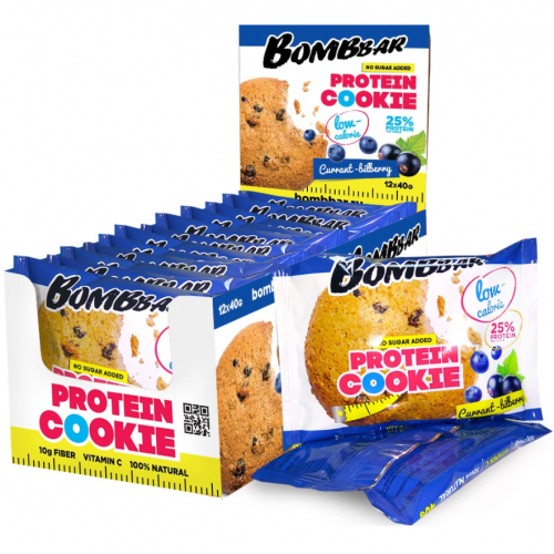 Protein Cookie, 40г (Смородина-Черника)