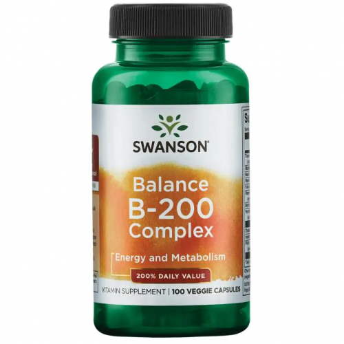 Balance B-200 Complex, 100 veg caps