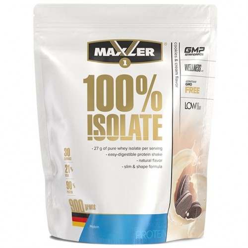 100% Isolate, 900g  (Cookies & Cream)