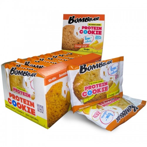 Protein Cookie, 40г (Апельсин-Имбирь)