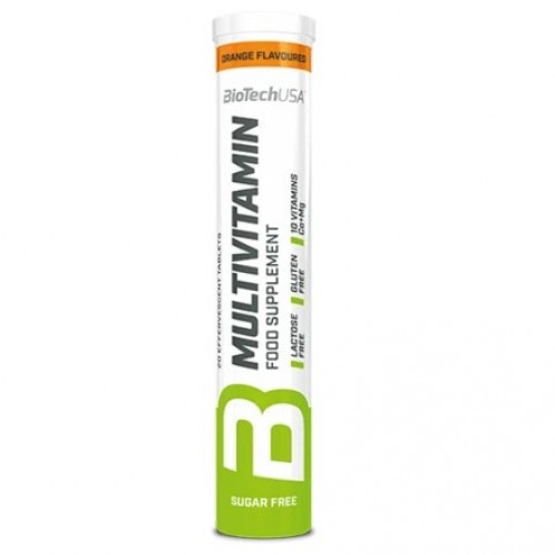 Multivitamin Effervescent, 20 tablets (Orange)