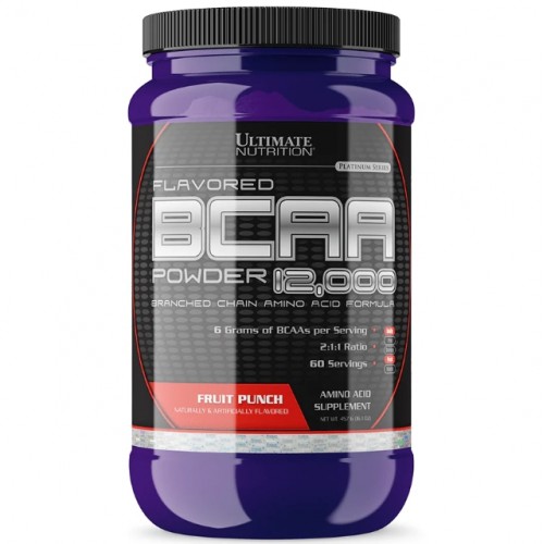 BCAA 12.000 Powder, 457g (Фруктовый пунш)