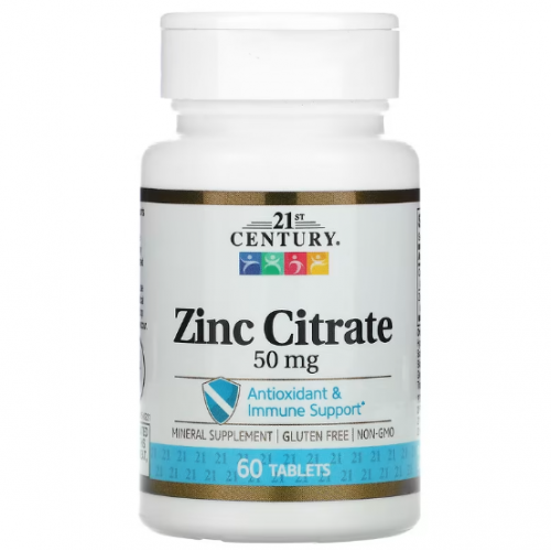 Zinc Citrate 50, 60 tabs