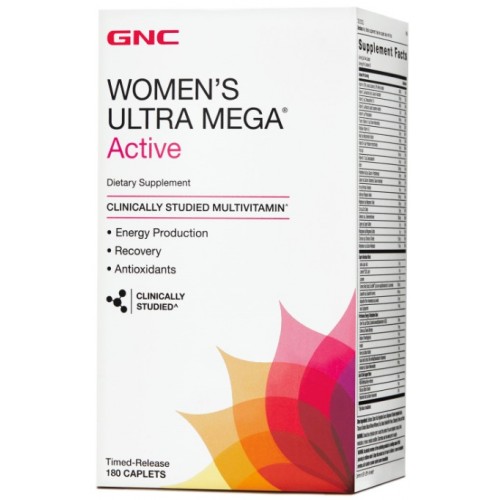 Women's Ultra Mega Active, 180 Caplets