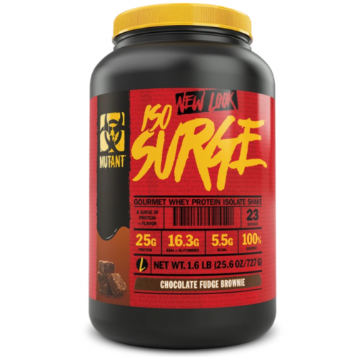 Mutant Iso Surge 1.6 lb (727g) - Chocolate Fudge Brownie