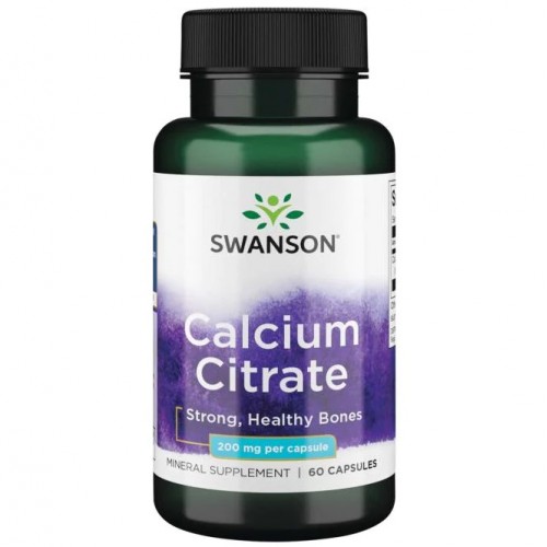 Calcium Citrate 200, 60 caps