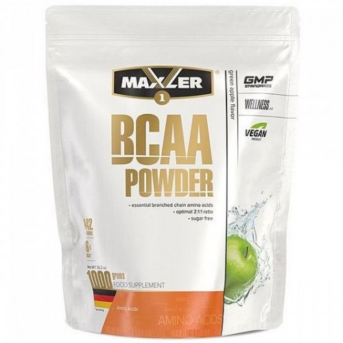 BCAA Powder EU, 1000g (Green Apple)