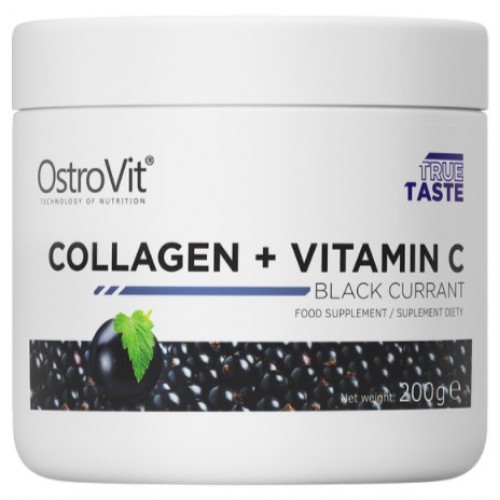 Collagen + Vitamin C, 200g (Черная Смородина)