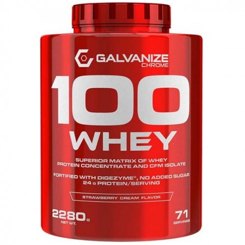 100 WHEY, 2280g (Клубника)