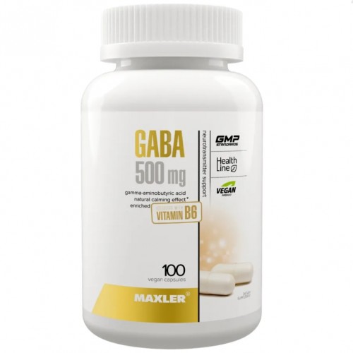GABA 500, 100 vcaps