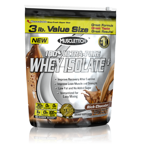 100% Ultra-Pure Whey Isolate Plus, 1360 гр