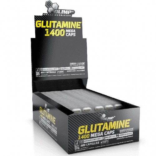 Glutamine mega caps 1400, 30 капсул (блистер)
