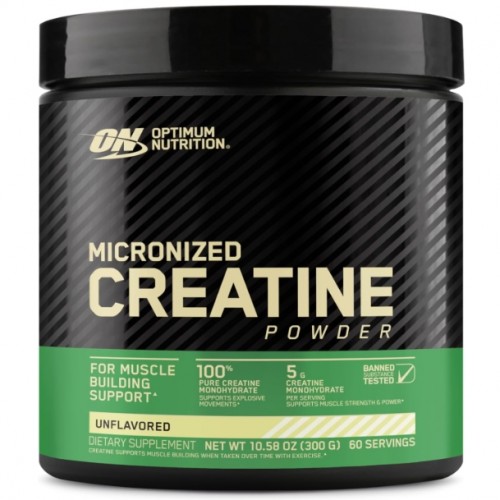 Micronized Creatine Monohydrate Powder, 300g