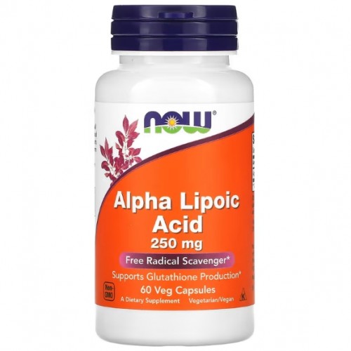 Alpha Lipoic Acid 250 mg, 60 veg caps