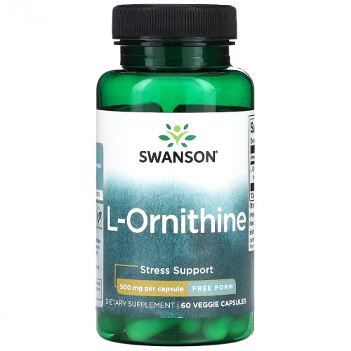 L-Ornithine 500, 60 vcaps