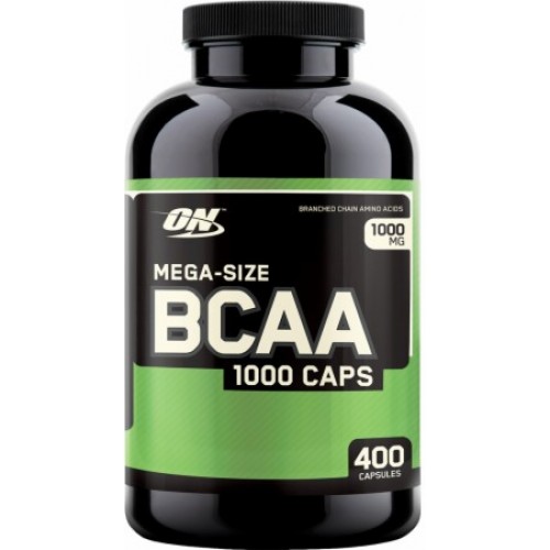 BCAA 1000, 400 caps.