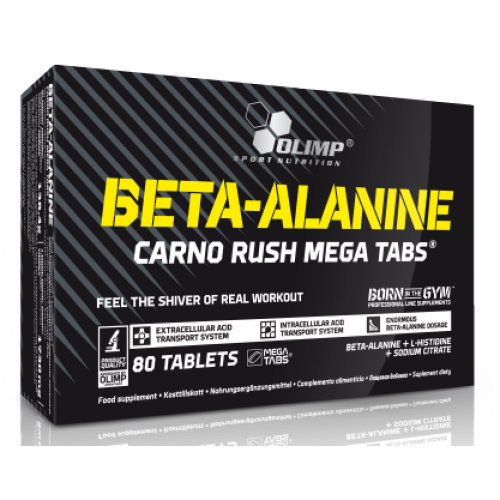 Beta-Alanine CARNO RUSH, 80 tabs