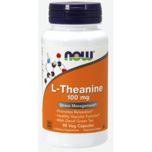 L-Theanine 100 mg, 90 veg caps