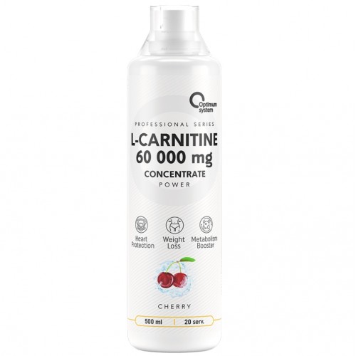 L-Carnitine Concentrate 60000, 500ml (Вишня)