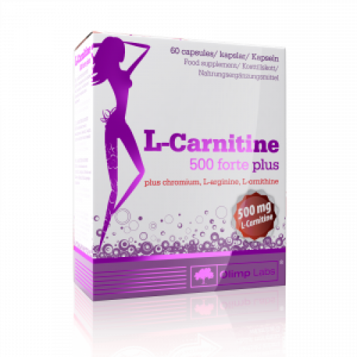 L-Carnitine 500 forte plus, 60 caps