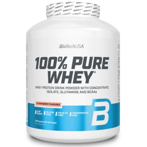 100% Pure Whey, 2270g (Клубника)
